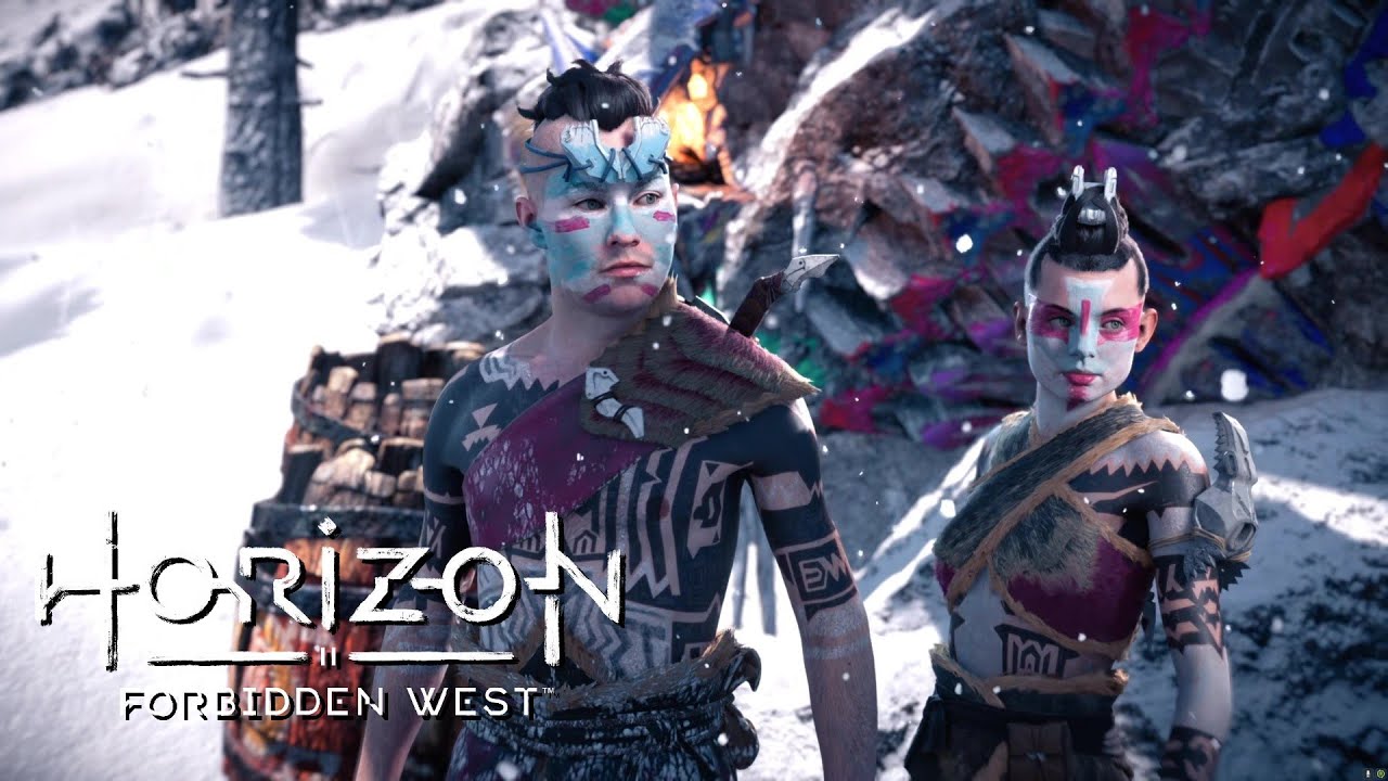 LE VOYAGE DU SOLDAT / PEINTURE VISAGE TACTITIENNE TENAKTH - QUÊTE ANNEXE - HORIZON FORBIDDEN WEST