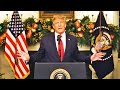 Trump's Bizarre, Deranged End of Year Speech