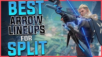 THE BEST SOVA LINEUPS SPLIT (sova arrows, sova split lineups, Tutorial, sova guide)