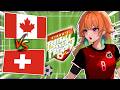【WATCHALONG】Canada vs Switzerland!!!!!! 【Kiara's Football Fever Frenzy】