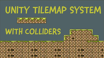 Unity3D 2017.2 TileMap System Introduction - Platformer with Colliders