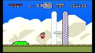 Classic 1991 Nintendo SNES Super Mario World Area 1 Yoshi's island Friday May 1st 2026