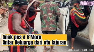 Part 12. POST CHILDREN & KK MORO KAGOYA BETWEEN FAMILY HOME WAMENA THROUGH CAR LAJURAN #kakamorok...