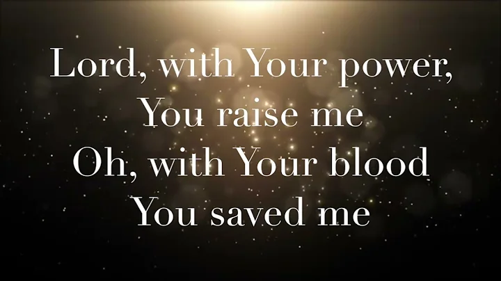 You Chose Me (Lyric Video)- Stacy "Elevated" Wilson