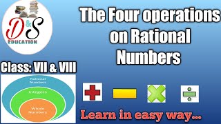 The four operations on Rational Number
