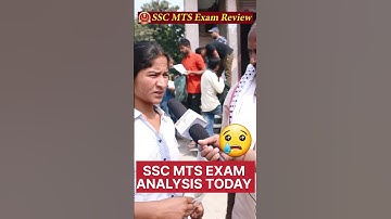 SSC MTS EXAM ANALYSIS TODAY 2023 | MTS ANALYSIS 2023 | MTS REVIEW TODAY 2023 | #sscmts | #sscmts2023