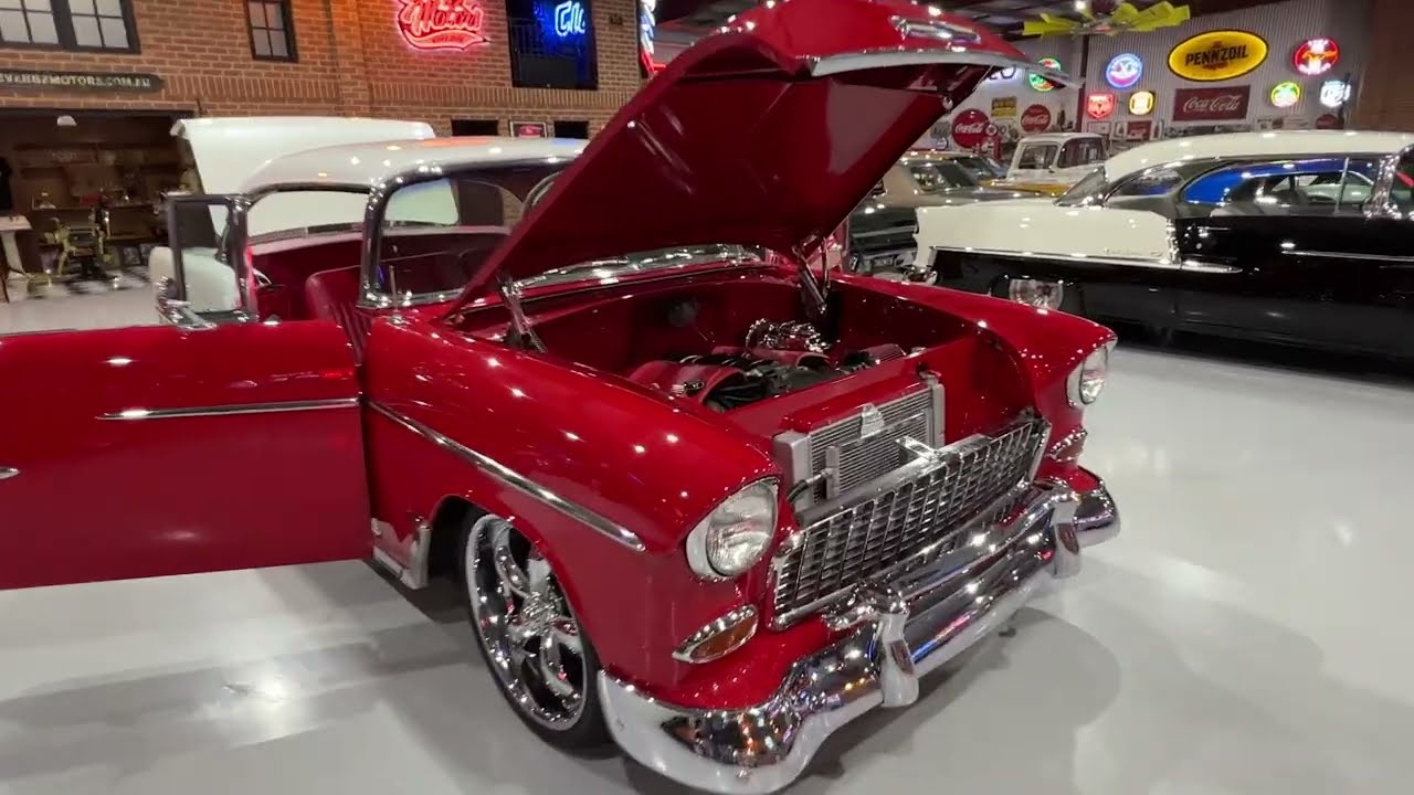 1955 Chevy LS V8 Belair Sports Coupe for sale by auction at SEVEN82MOTORS