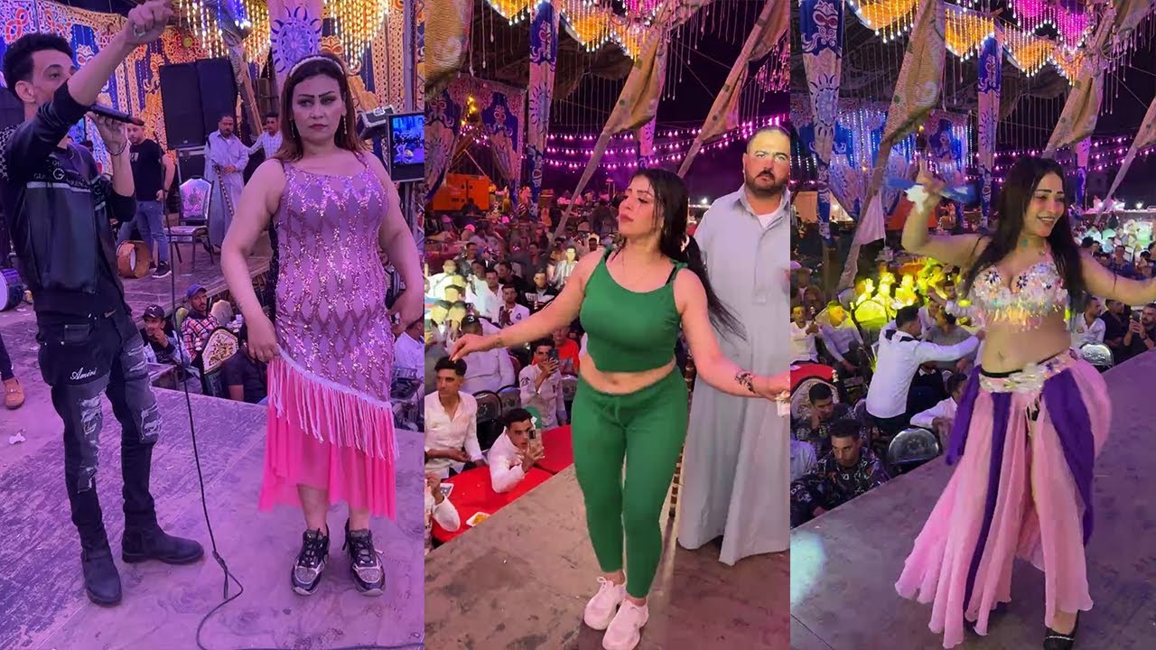 اوشا والسيد حسن جننوا الرقاصات ع مسرح الضوء الشارد 2025