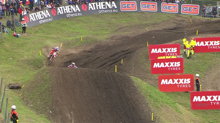 Hofer vs Vialle | MX2 Race 1 | MXGP of Germany 202...