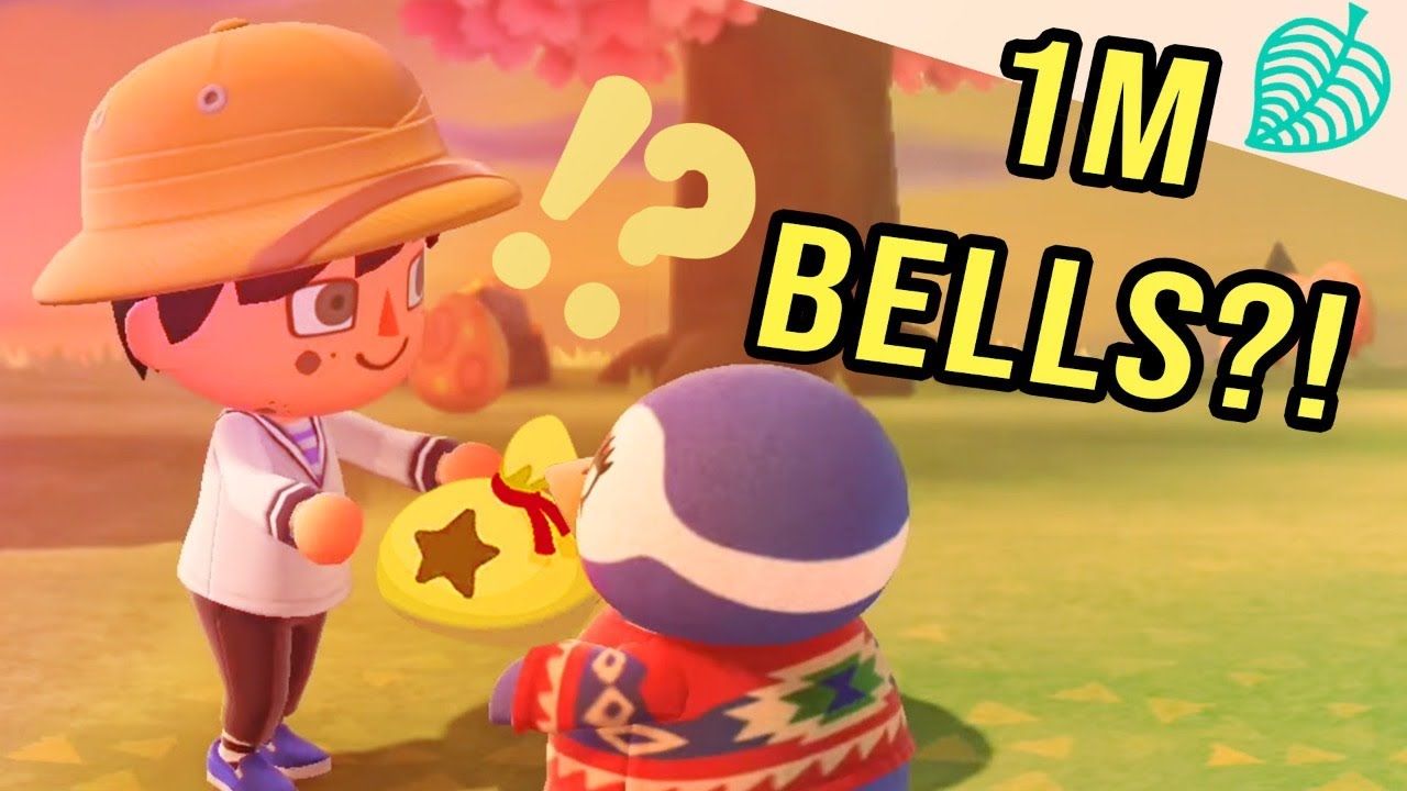 1 Million Bells with CG5?! Animal Crossing New Horizons YouTube