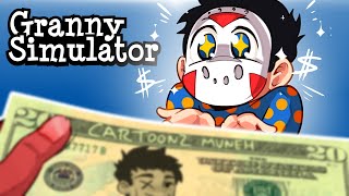 Granny Simulator | 'GRANNYTOONZ, CAN I HAVE TWENTY DOLLARS?!'