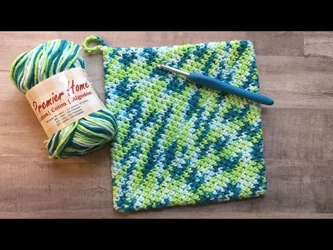 Video: How To Crochet Potholders