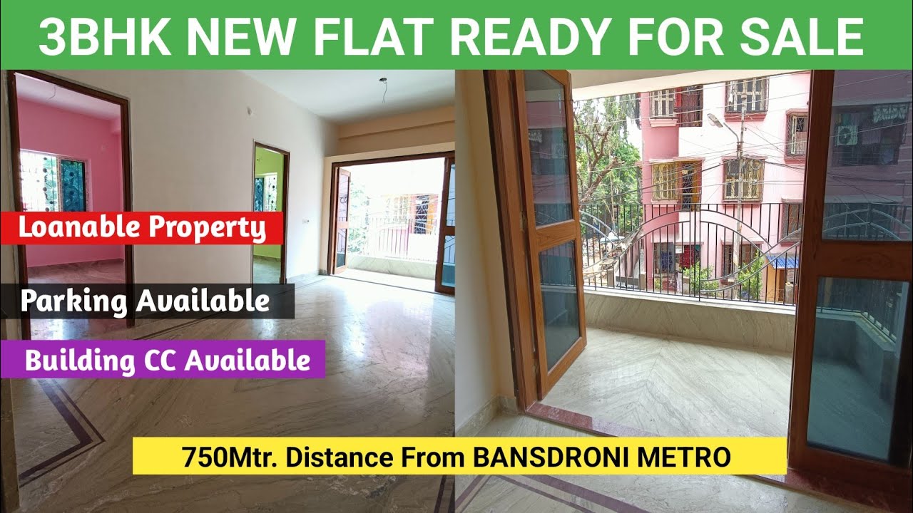 Ready to Move 3BHK Flat in Bansdroni Metro 3BHK Flat in Kolkata