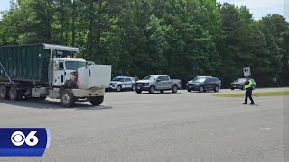 Woman seriously injured in crash involving Henrico County dump truck police say