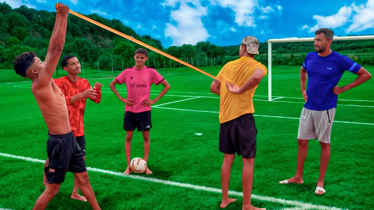 DESAFIO MAlS PERlG0S0 DO FUTEBOL que não deve ser feito!!