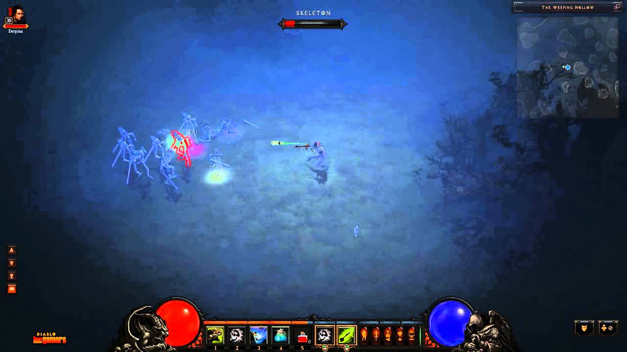 Indigo Runes Diablo 3 - Poison Dart with Indigo Rune - YouTube