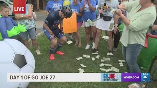 Making it rain in Watsontown for Go Joe 27 | Day 1