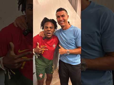 IShowSpeed Almost Fainted After Meeting Cristiano Ronaldo Cristianoronaldo Shorts Shortsvideo 
