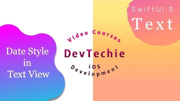 SwiftUI 3: Date Style in Text View