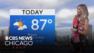 Highs in the upper 80s on Thursday