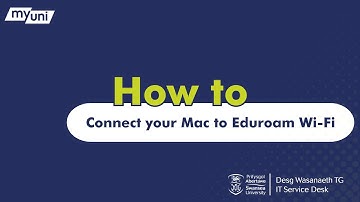 How to connect your Mac to Eduroam Wi-Fi