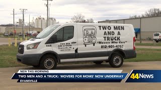 Two Guys and a Truck "Movers for Moms' campaign is underway