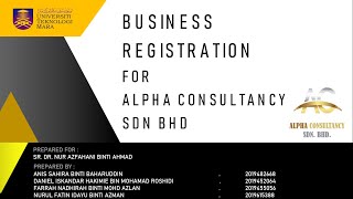 BSR659 Presentation Video Alpha Consultancy Sdn Bhd