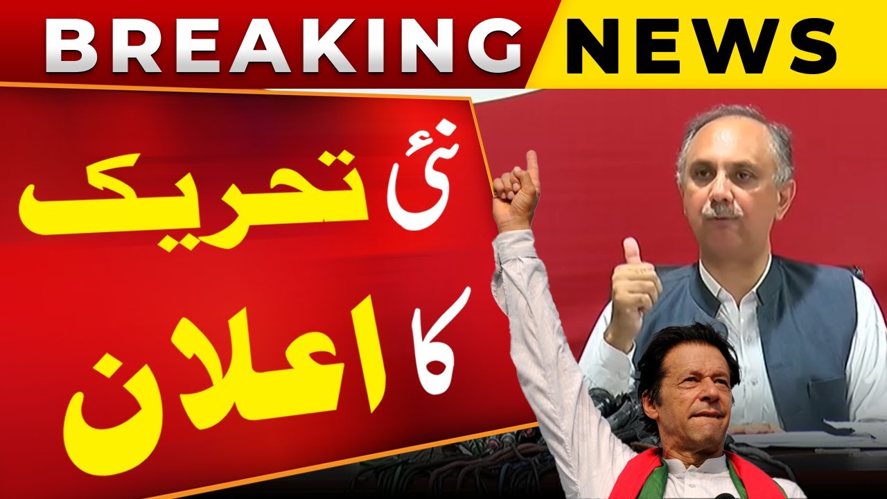 PTI's Omar Ayub Huge Announcement | Big Surprise | Tehreek Tahafuz Aeen-E-Pakistan | Public News