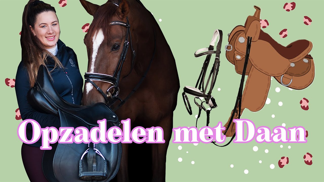 HOE OPZADELEN? | Opzadel tips en tic`s met Daan ;) * Manege de Arckelhoeve *