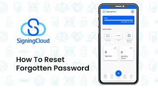 SigningCloud Tutorial : How to Reset Your Forgotten Password