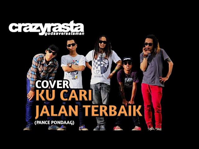 CRAZYRASTA - JALAN TERBAIK Live record studio (COVER LIRIK)