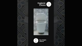 Divina Cassia White Wall Hung Toilet Including Soft Close Seat | Italtile