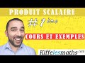 Produit scalaire dterminer un ensemble de points