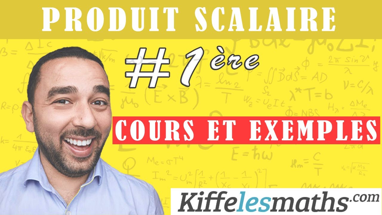 Produit scalaire. Déterminer un ensemble de points.