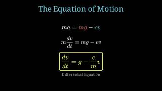 The Falling Parachutist Problem | Euler's Method vs Analytical Solution | Numerical Methods