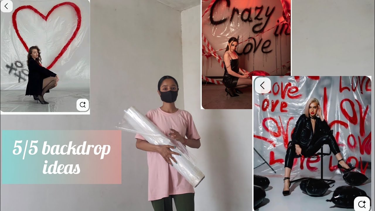 Self made Pinterest inspired backdrop diy 5 day /khushi tomar 