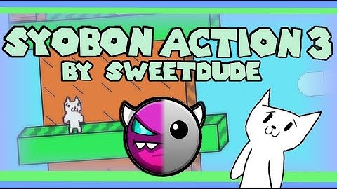 CAT MARIO! (V3) - Geometry Dash: Syobon Action 3 100% (Medium Demon?)
