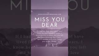 Quotes for someone you miss gone to heaven
