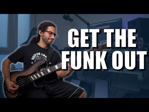 Get The Funk Out - Extreme | Bass Cover