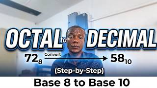 Octal to Decimal Conversion Step by Step Tutorial