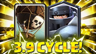 NEW META! MEGA KNIGHT + BALLOON 3.9 CYCLE DESTROYS EVERYTHING!! Clash Royale Mega Knight Deck 2021