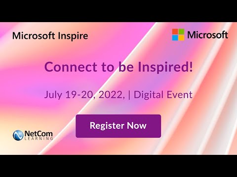 Microsoft Inspire 2022 | Microsoft Partner of the Year | NetCom Learning