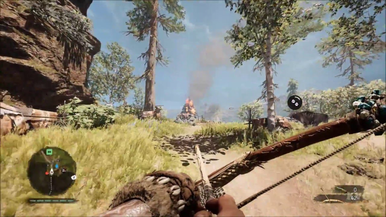 Far Cry Primal - Spirit Totem Location - #11 – Night Watch Bonfire (PC HD) [1080p60FPS]