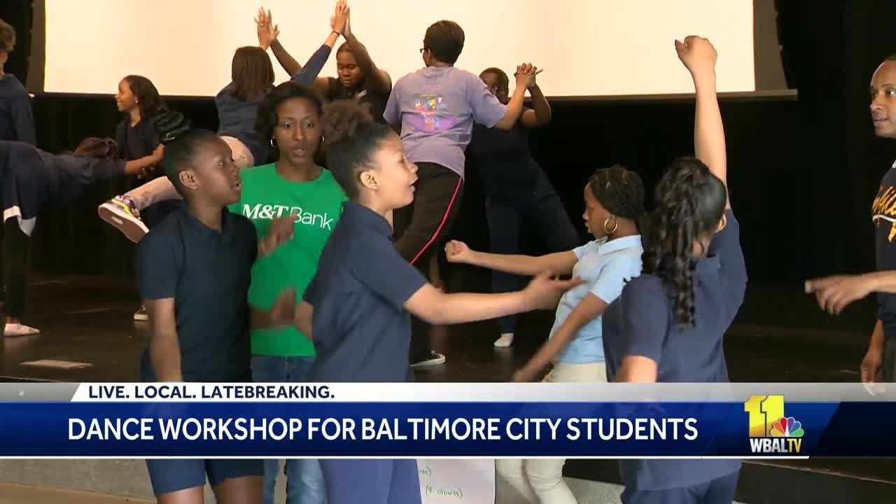 wbal-tv baltimore Four-day dance workshop comes to Baltimore schools