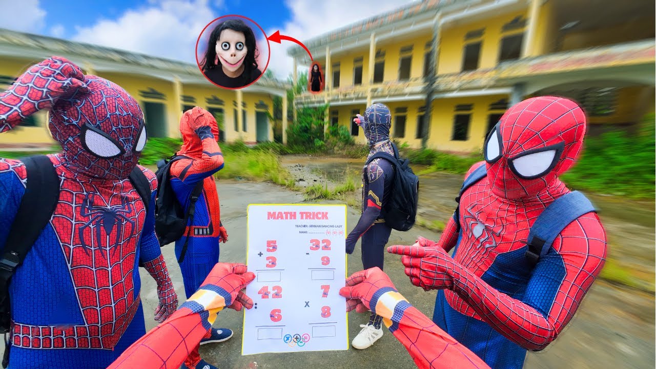 Как команда Человека-паука сдала экзамен на звание УЧИТЕЛЯ математики для сербских танцовщиц (точ...