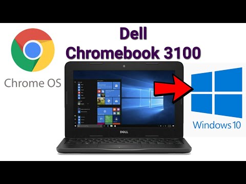 How to Install Windows 10 on Dell  Chromebook 11 Model 3100