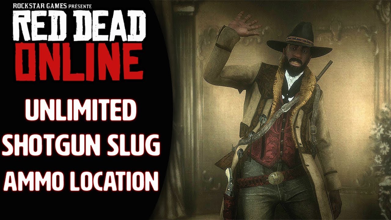 Red Dead Online UNLIMITED Shotgun Slug Ammo location (Red Dead