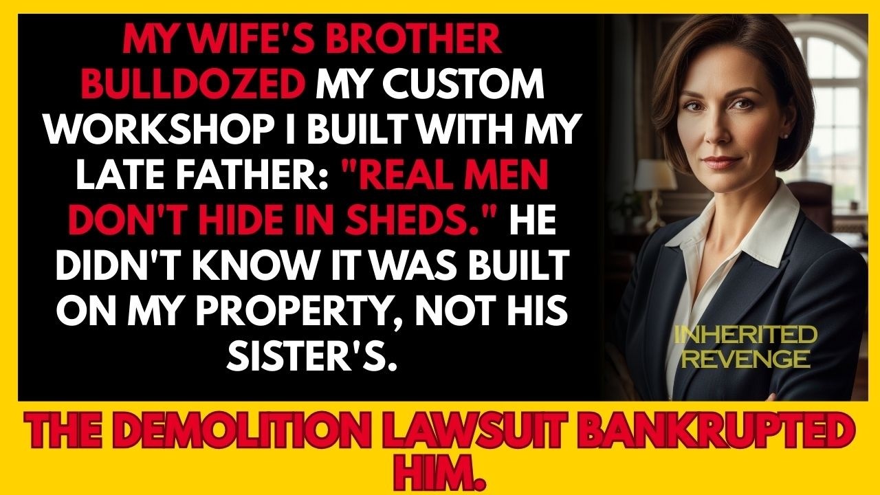 My Brother-in-Law Demolished My Garden Shed: 