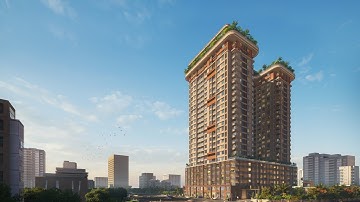 Silver Astra Photorealistic Residential Elevation Design Stunning Front View Architectural Rendering