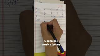 Uppercase Cursive Letters
